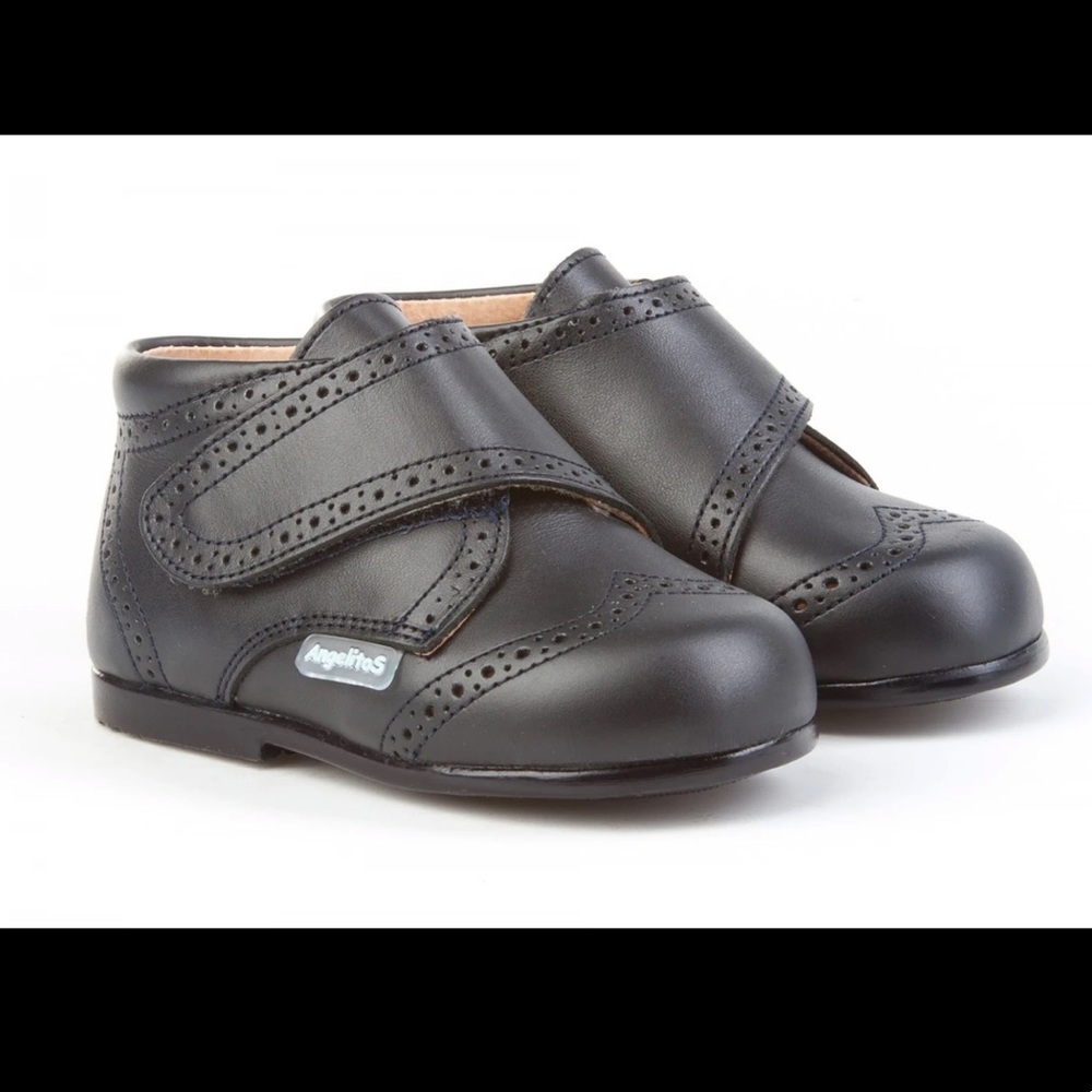 VELCRO ANGELITOS NEW BOTITA VELCRO ANGELITOS England Booties Shoes
